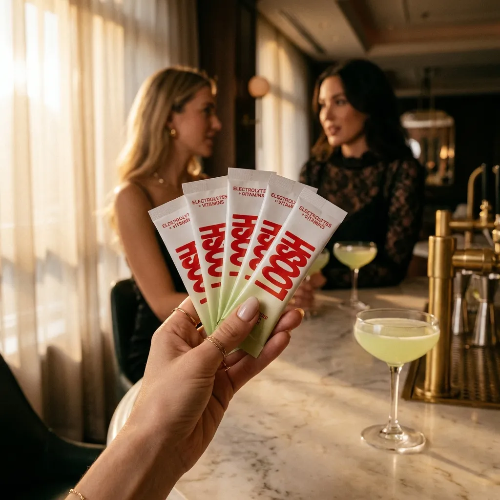 LOOSH Flasche im Einsatz