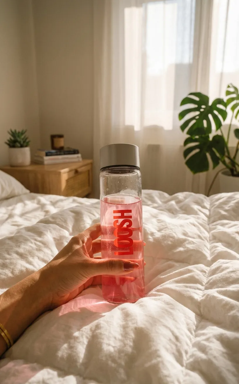 LOOSH Flasche im Einsatz